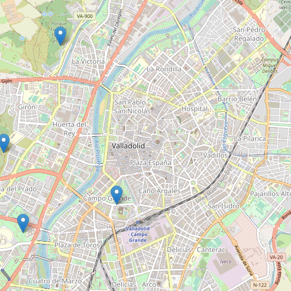 Mapa de vistas en Valladolid Thumbnail