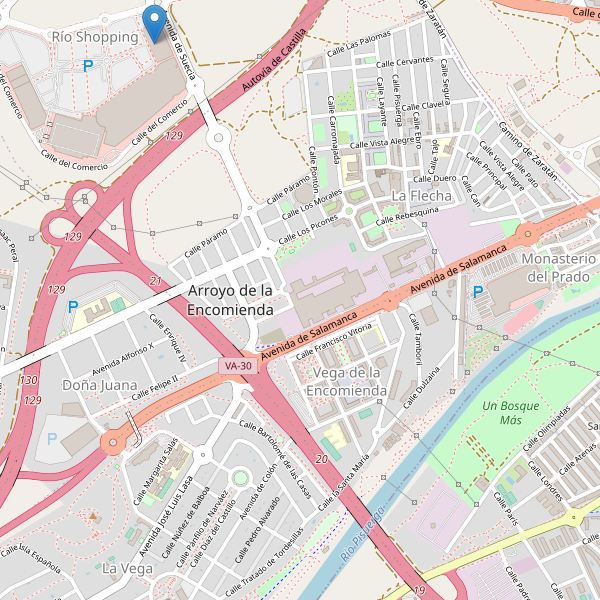 Mapa de zapatos en Arroyo de la Encomienda Thumbnail