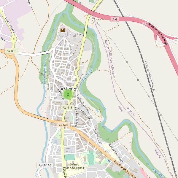 Mapa de zapatos en Arévalo Thumbnail