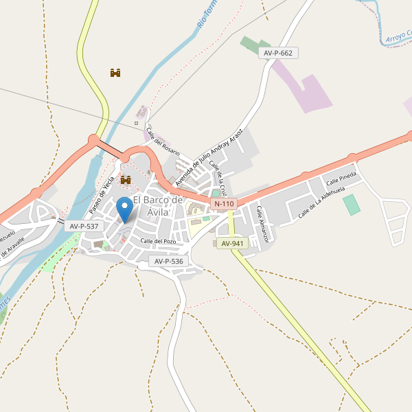 Mapa de zapatos en El Barco de Ávila Thumbnail