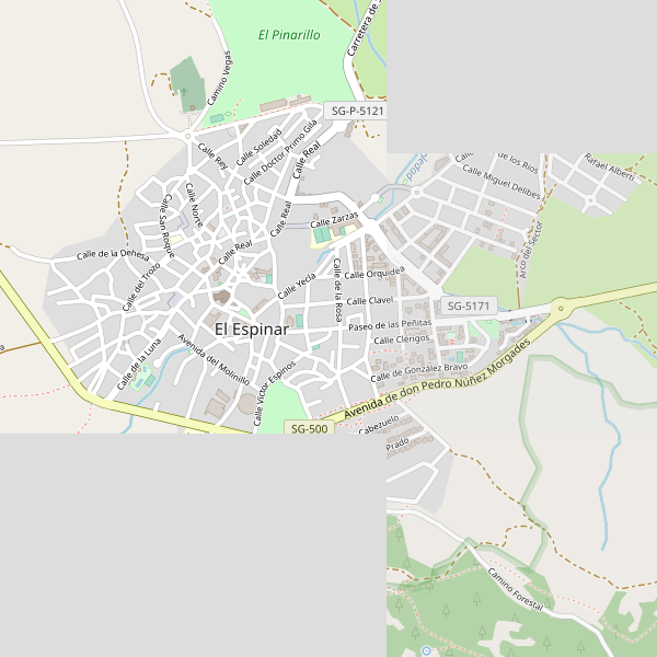 Mapa de zapatos en El Espinar Thumbnail