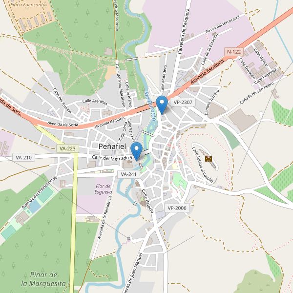 Mapa de zapatos en Peñafiel Thumbnail