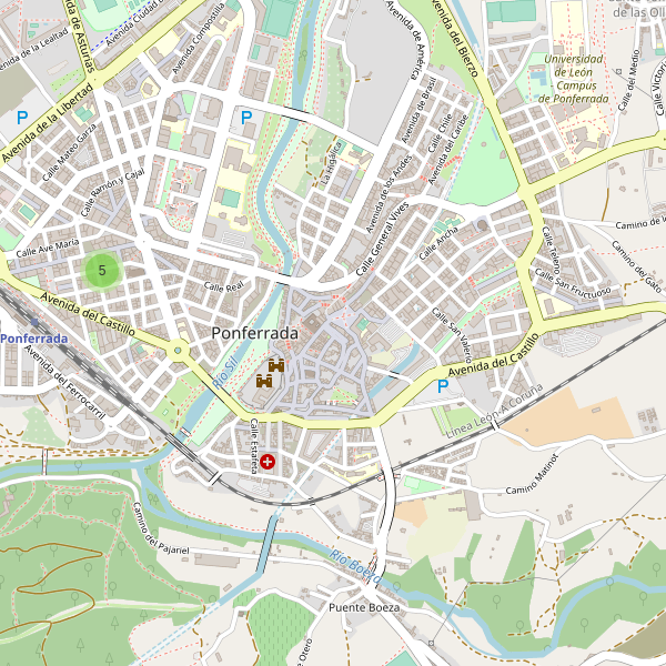 Mapa de zapatos en Ponferrada Thumbnail