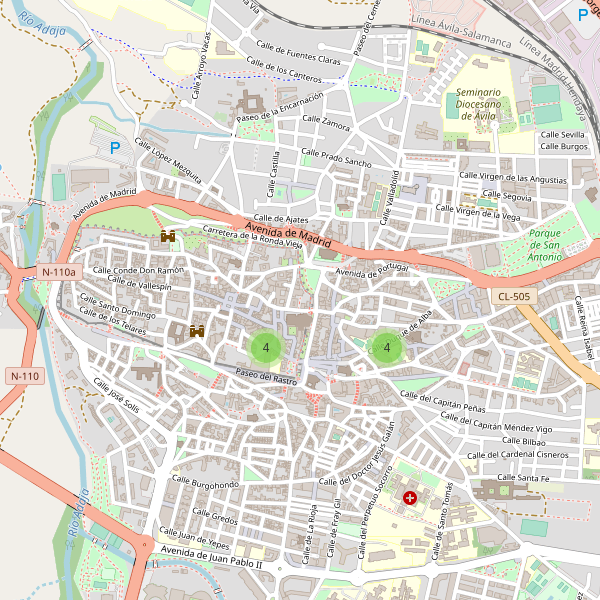 Mapa de zapatos en Ávila Thumbnail