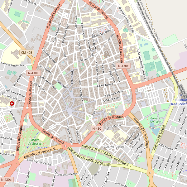 Thumbnail Mapa de Ciudad Real