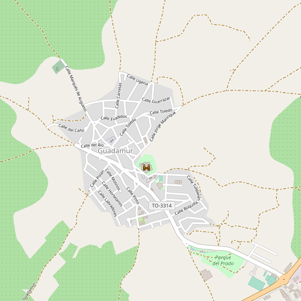 Mapa de bomberos en Guadamur Thumbnail