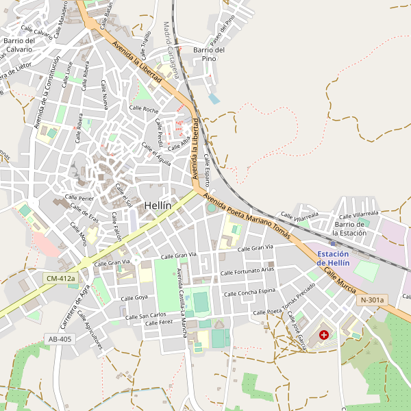 Thumbnail Mapa de Hellín