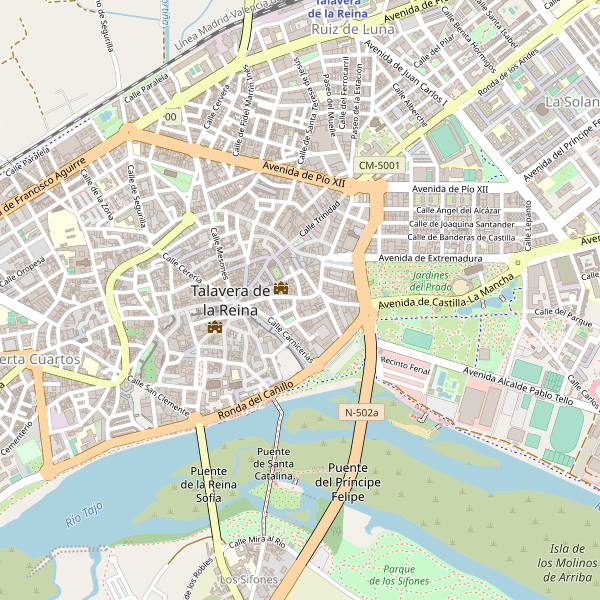 Thumbnail Mapa de Talavera de la Reina