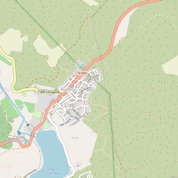 Mapa de aparcamientos-bicicletas en Ruidera Thumbnail