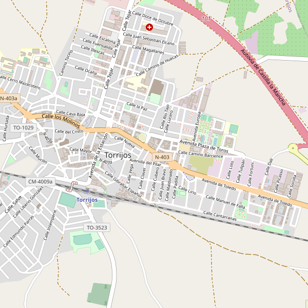 Mapa de aparcamientos-bicicletas en Torrijos Thumbnail