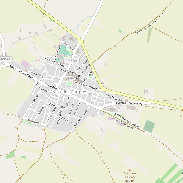 Mapa de aparcamientos-bicicletas en Viso del Marqués Thumbnail