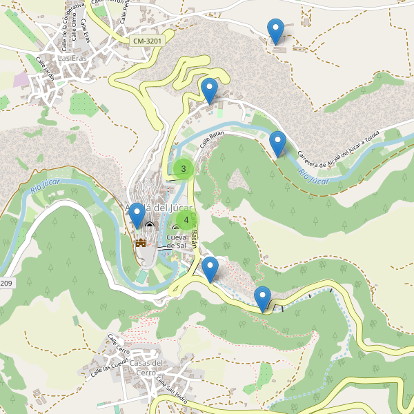 Thumbnail Mapa de aparcamientos en Alcalá del Júcar