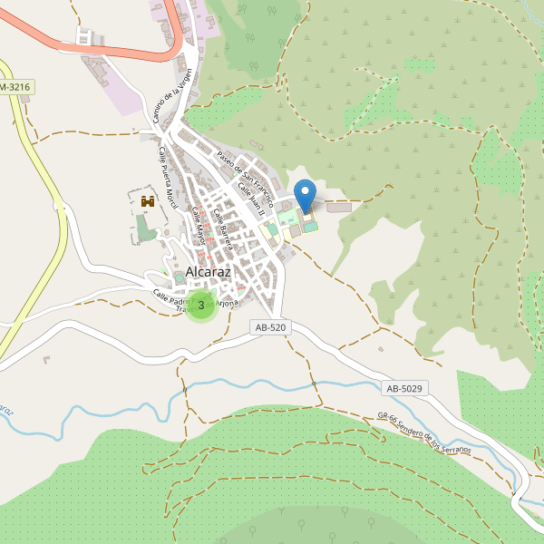 Thumbnail Mapa de aparcamientos en Alcaraz