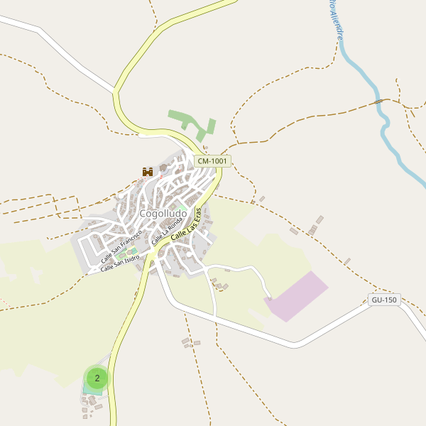 Thumbnail Mapa de aparcamientos en Cogolludo