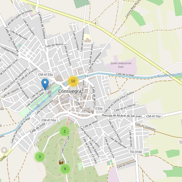 Thumbnail Mapa de aparcamientos en Consuegra