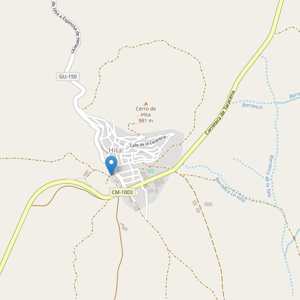 Thumbnail Mapa de aparcamientos en Hita