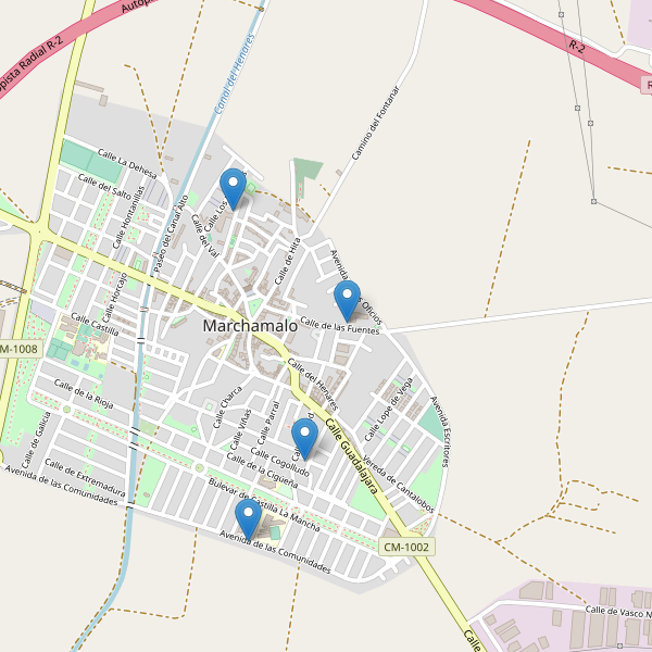 Thumbnail Mapa de aparcamientos en Marchamalo