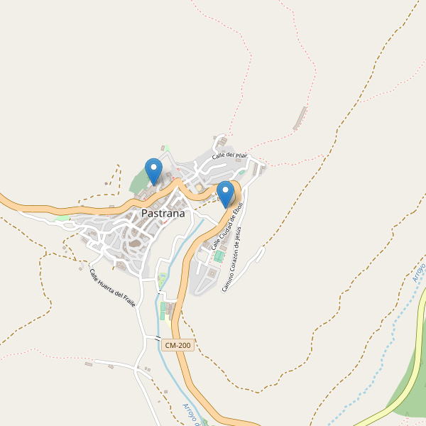 Thumbnail Mapa de aparcamientos en Pastrana