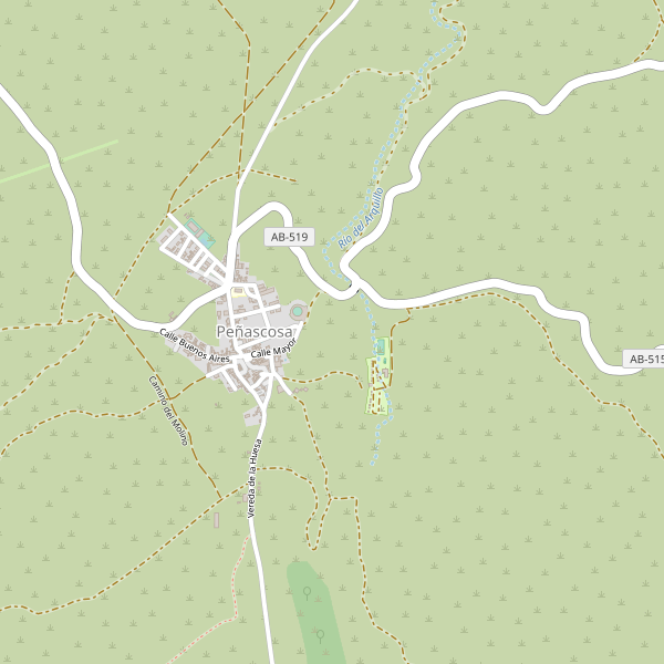 Mapa de aparcamientos en Peñascosa Thumbnail