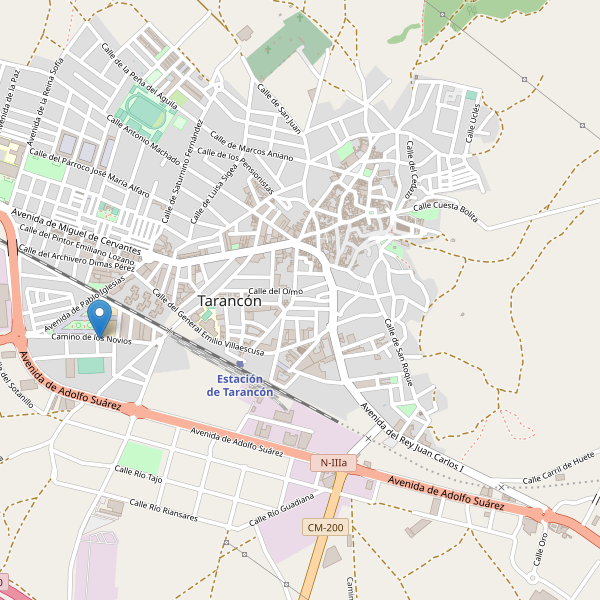 Mapa de aseos en Tarancón Thumbnail