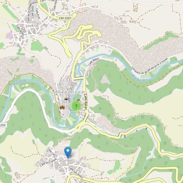 Mapa de bares en Alcalá del Júcar Thumbnail