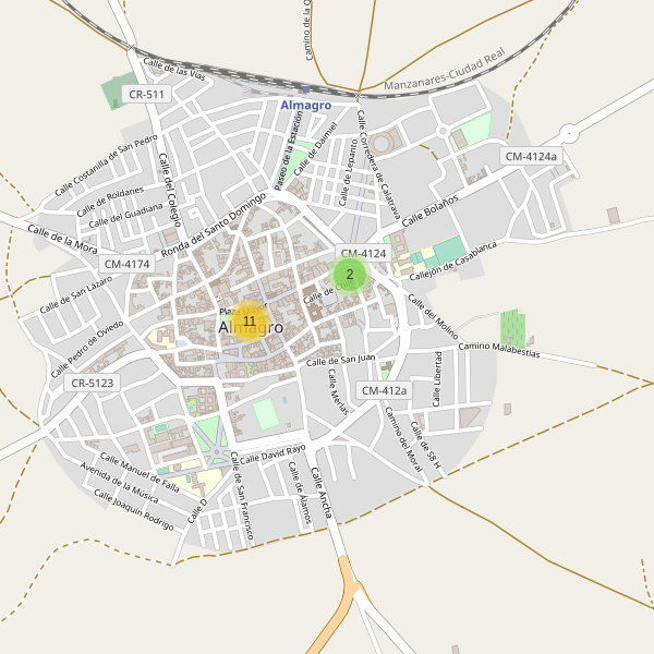Mapa de bares en Almagro Thumbnail