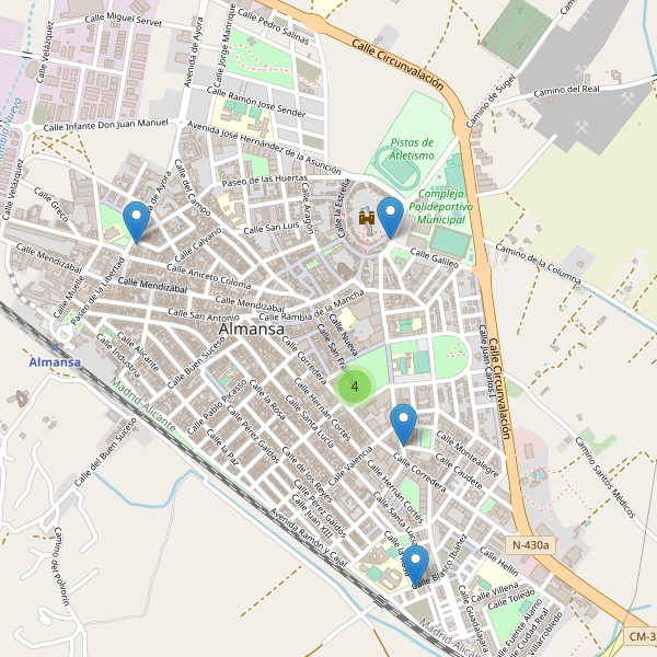 Mapa de bares en Almansa Thumbnail