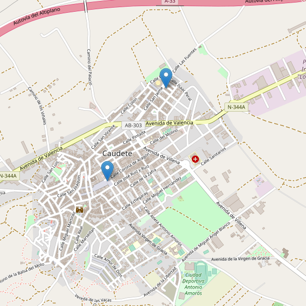 Mapa de bares en Caudete Thumbnail