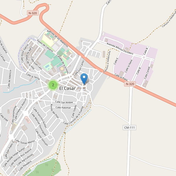 Mapa de bares en El Casar Thumbnail