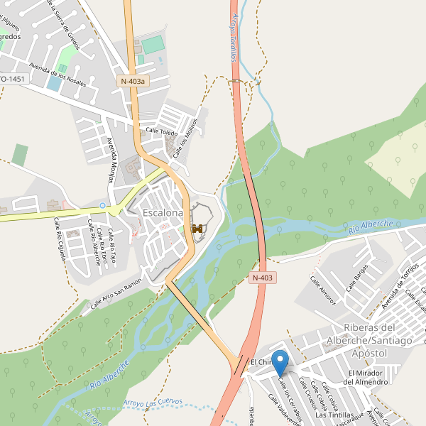 Mapa de bares en Escalona (TO) Thumbnail