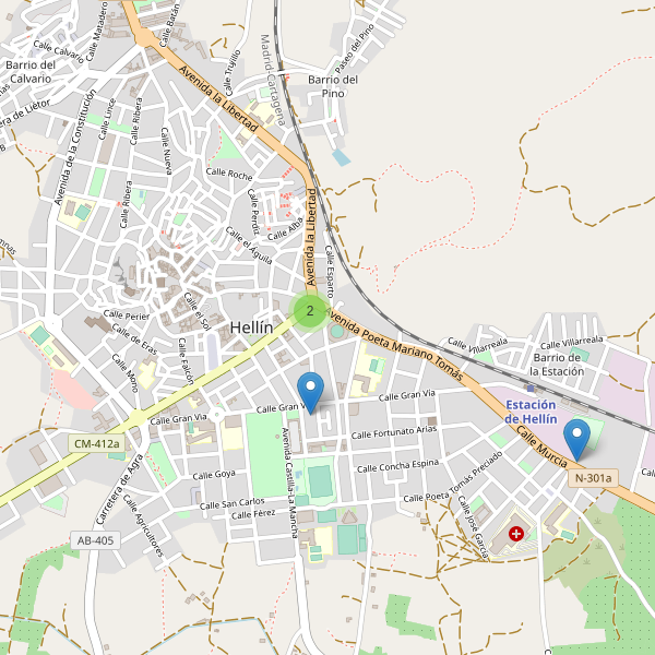 Mapa de bares en Hellín Thumbnail