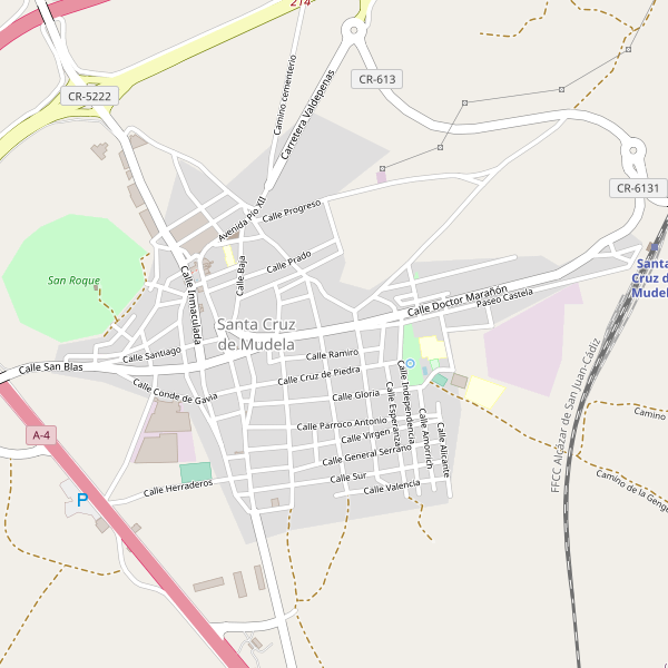 Mapa de bares en Santa Cruz de Mudela Thumbnail