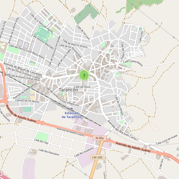 Mapa de bares en Tarancón Thumbnail