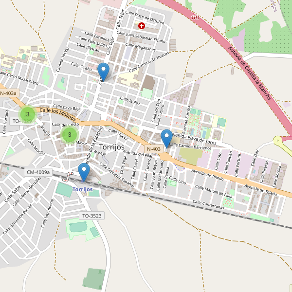 Mapa de bares en Torrijos Thumbnail