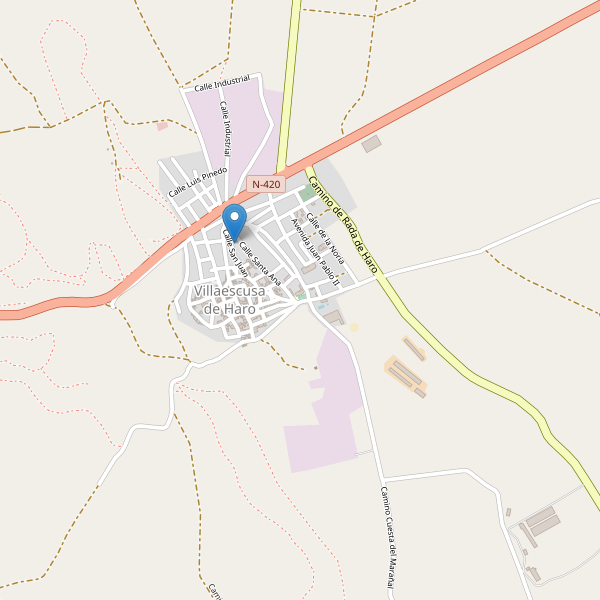 Mapa de bares en Villaescusa de Haro Thumbnail