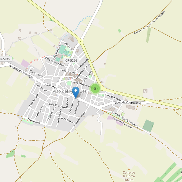 Mapa de bares en Viso del Marqués Thumbnail