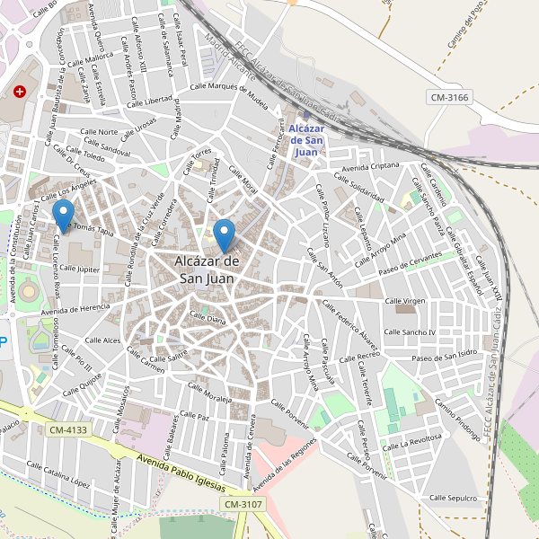 Mapa de cajeros-automaticos en Alcázar de San Juan Thumbnail