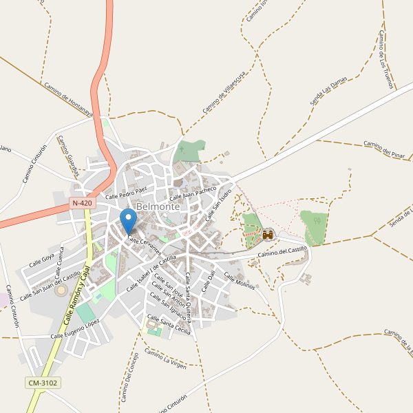 Mapa de cajeros-automaticos en Belmonte (CU) Thumbnail