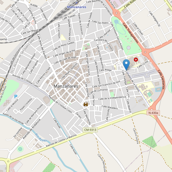 Mapa de cajeros-automaticos en Manzanares Thumbnail