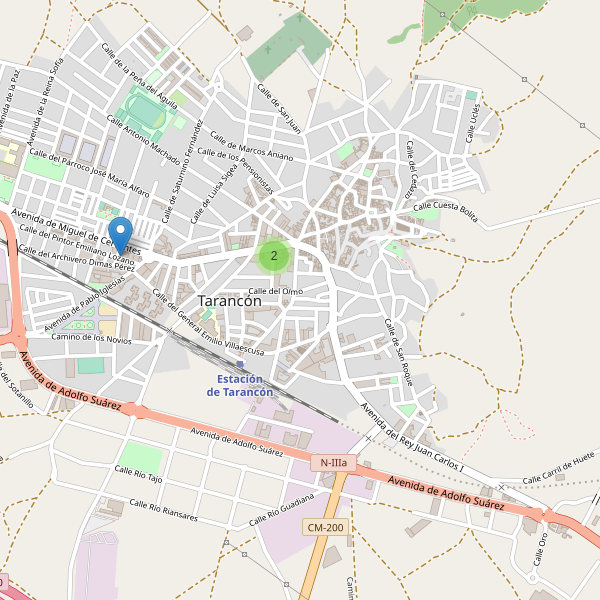 Mapa de cajeros-automaticos en Tarancón Thumbnail