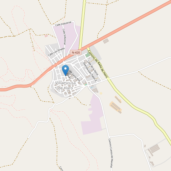 Mapa de cajeros-automaticos en Villaescusa de Haro Thumbnail