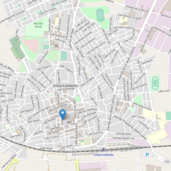 Mapa de cajeros-automaticos en Villarrobledo Thumbnail