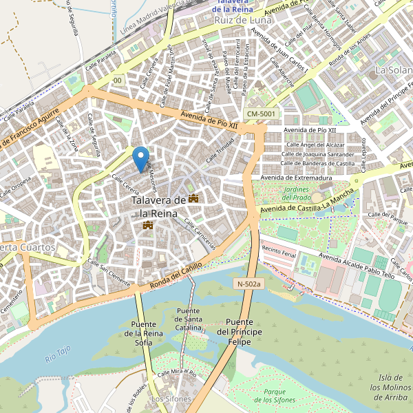 Thumbnail Mapa de cines en Talavera de la Reina