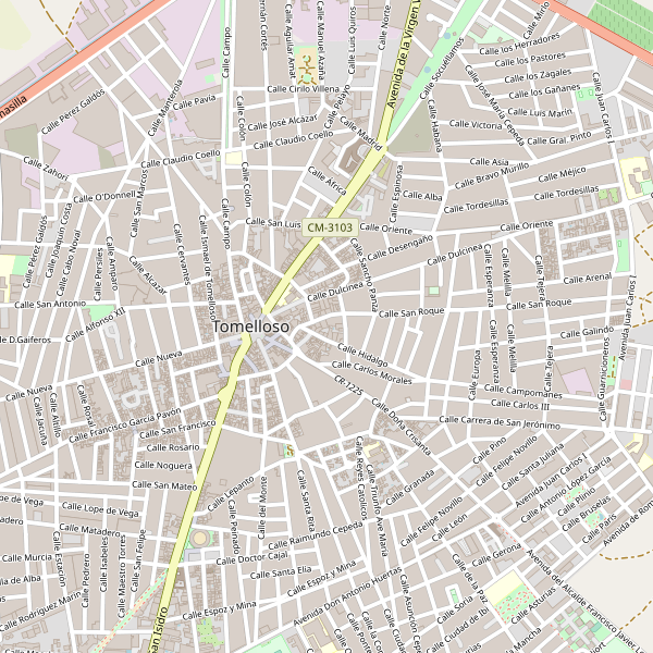 Thumbnail Mapa de cines en Tomelloso