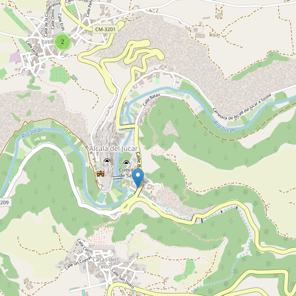 Mapa de escuelas en Alcalá del Júcar Thumbnail