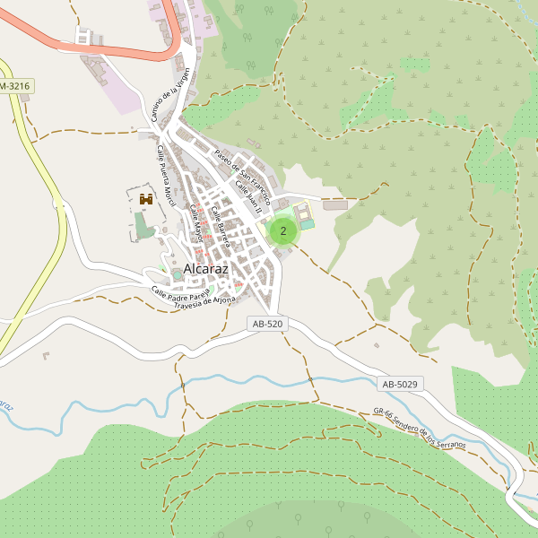 Mapa de escuelas en Alcaraz Thumbnail