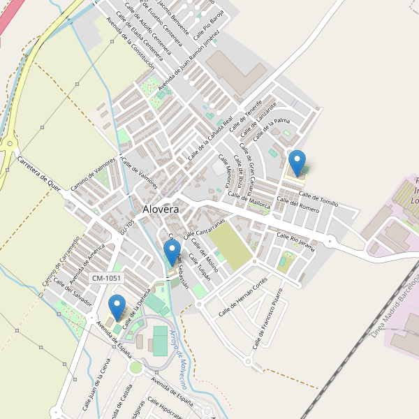 Mapa de escuelas en Alovera Thumbnail