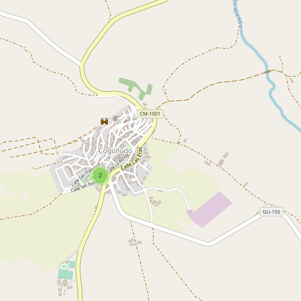 Mapa de escuelas en Cogolludo Thumbnail