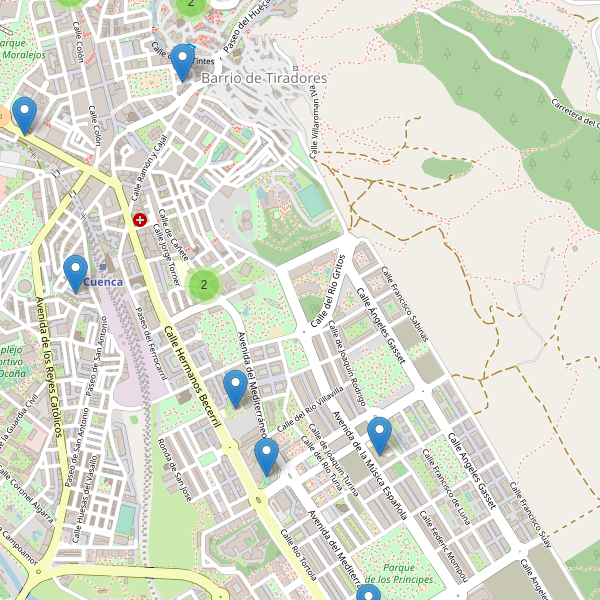 Mapa de escuelas en Cuenca Thumbnail