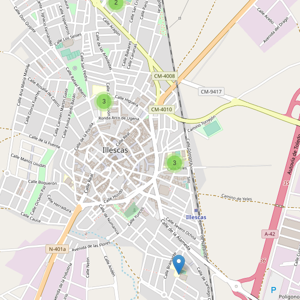 Mapa de escuelas en Illescas Thumbnail